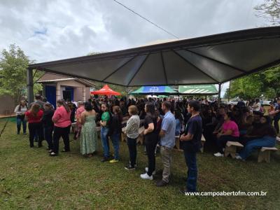 Rio Bonito do IguaÃ§u - Festa N.S. Aparecida atraÃ­ FiÃ©is em Barra Mansa do IguaÃ§u